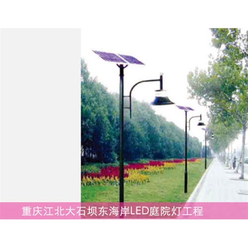 重慶江北大石壩東海岸LED庭院燈工程